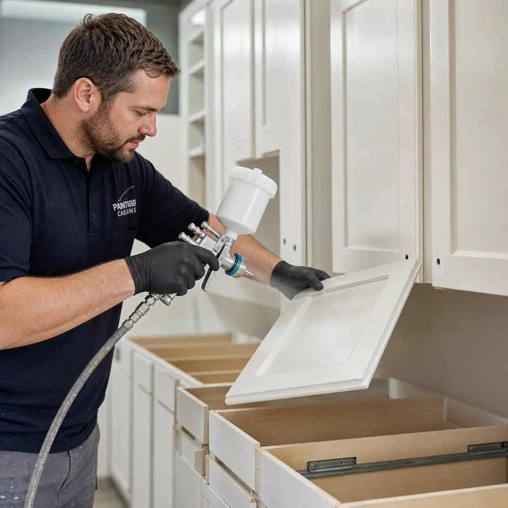 cabinet painting - Our cabinet painting Services