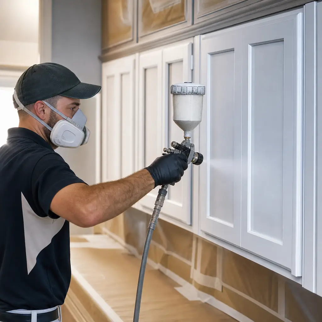 cabinet painting - Benefits of Working With Us